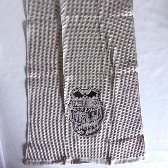 NEW SKULL CROSSBONES GLASS COCKTAIL SHAKER TOXIC SPIRITS NAPKINS ABSINTHE SPOON - Picture 14 of 15